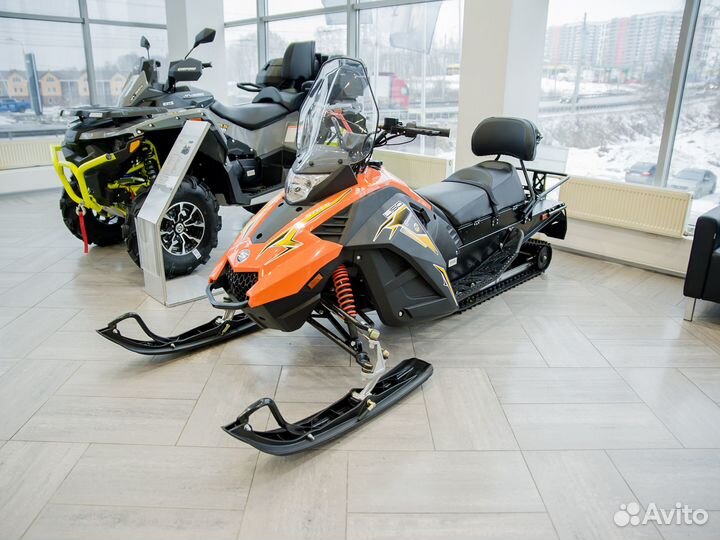 Снегоход stels капитан S150L