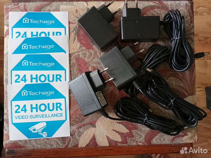 Комплект видеонаблюдения Wi-fi Techage 4cam3mp+1tb