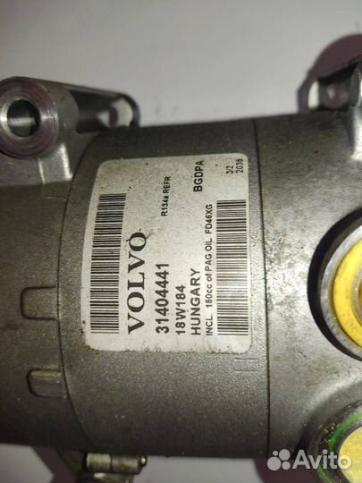 Компрессор системы кондиционирования Volvo S60