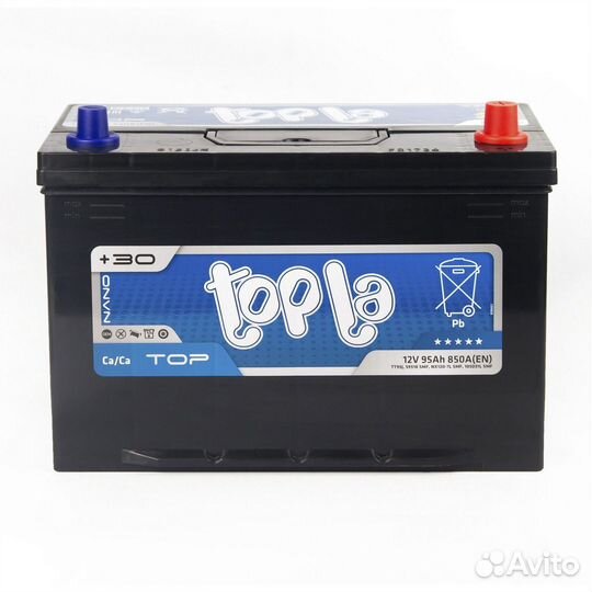 Аккумулятор Topla Top JIS 95 R+ D31