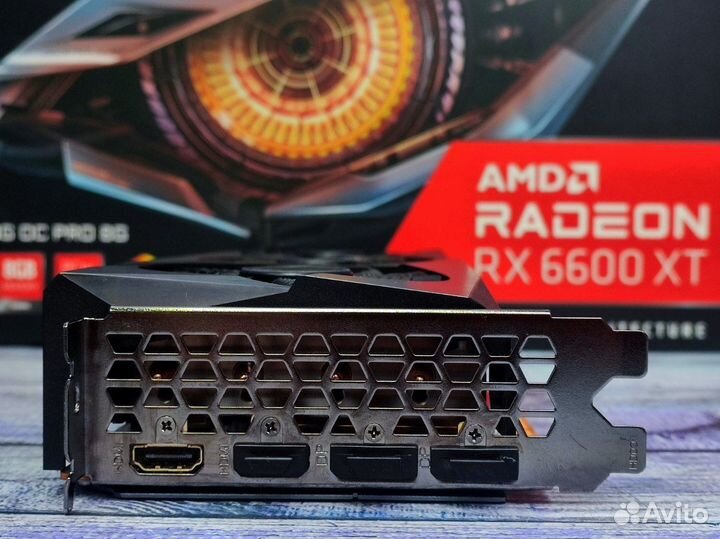 Видеокарта AMD Radeon RX 6600 XT gaming OC PRO