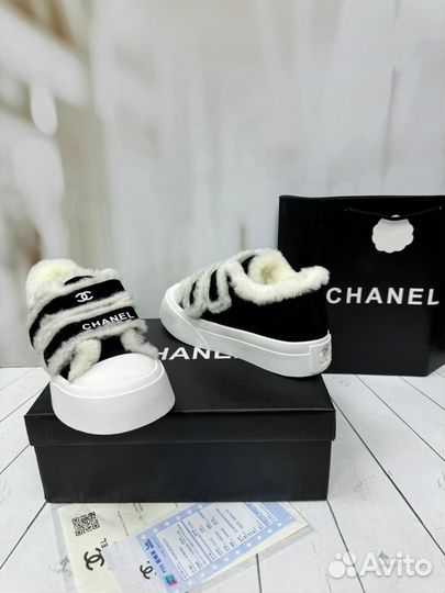 Зимние Кеды Chanel Размеры 36-40