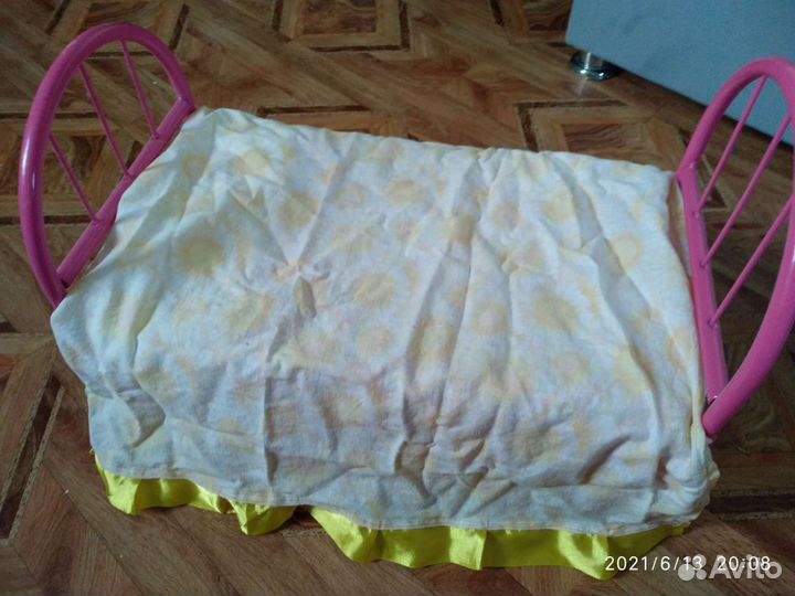 Игрушечная кроватка для кукол 40 см