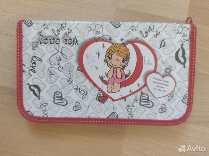Пенал школьный для девочки пакетом