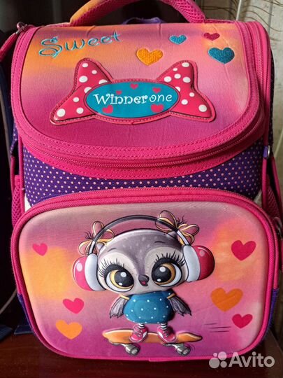 Рюкзак школьный ортопедический для девочки