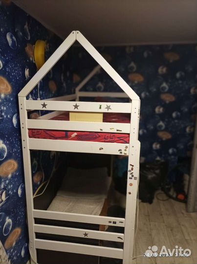 Детская кровать чердак