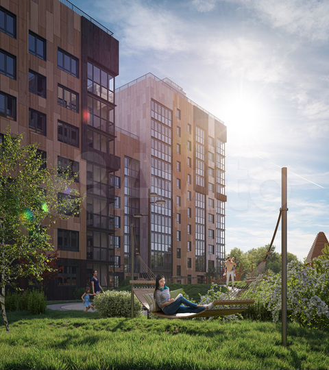 Квартира-студия, 34,2 м², 2/14 эт.