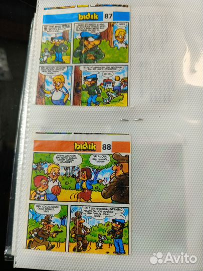 Вкладыши от жвачек 4