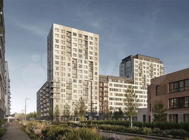 2-к. квартира, 77,4 м², 8/17 эт.