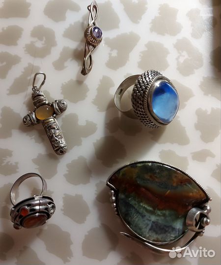 Украшения авторская работа серебро
