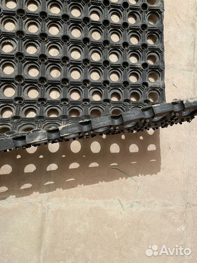 Коврик резиновый уличный