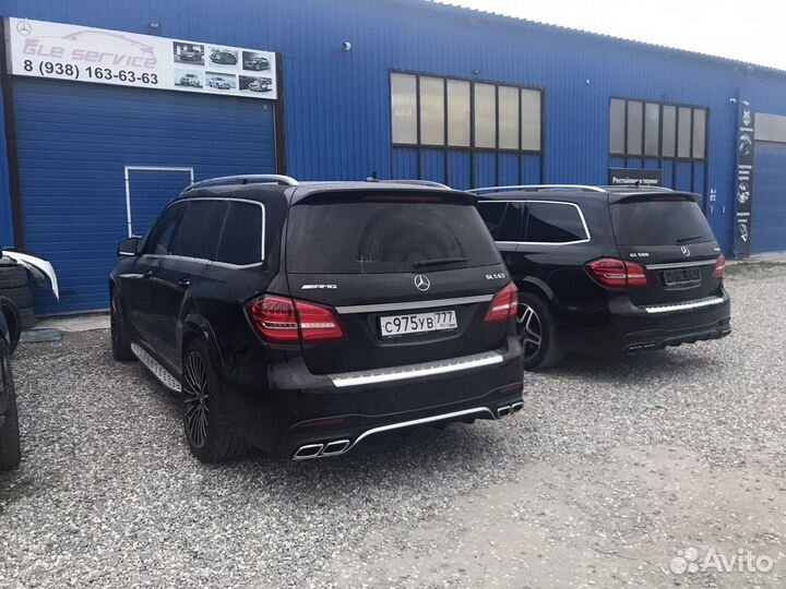 Рестайлинг GLS AMG 63 mercedes