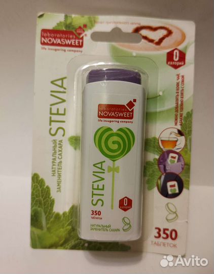 Стевия сахарозаменитель 350 таб. Novasweet