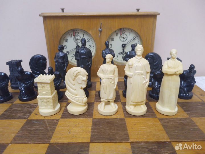 Шахматы СССР подарочные 