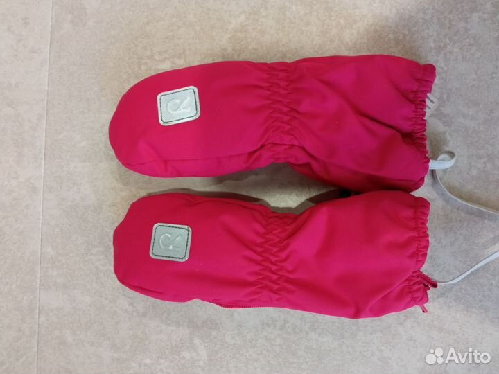 Варежки зимние reima 0