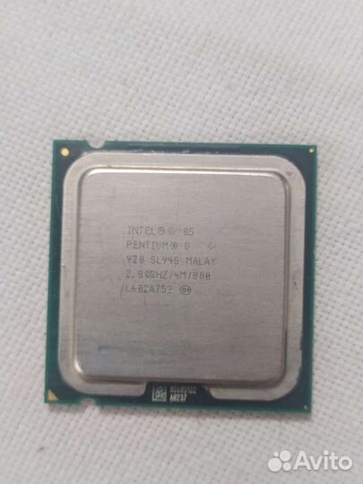 Процессор Intel Pentium D 920, socket 775