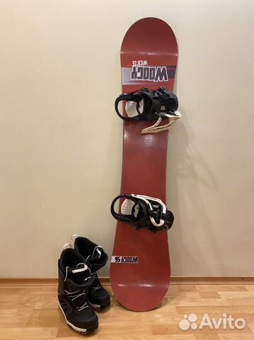 Комплект Сноуборд wedze woogy56 156 см