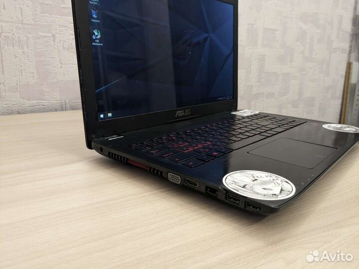 Игровой ноутбук Asus Rog i5/8gb/950m/ssd512/fullhd