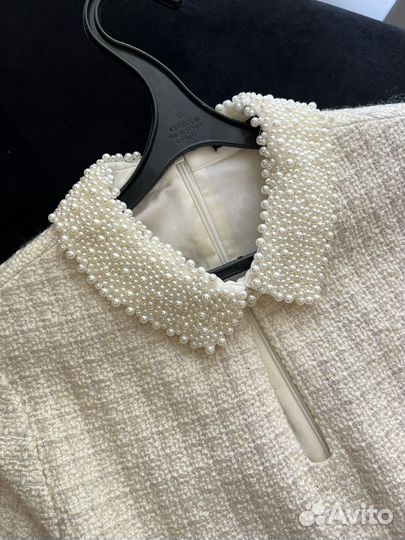 Платье твидовое lime