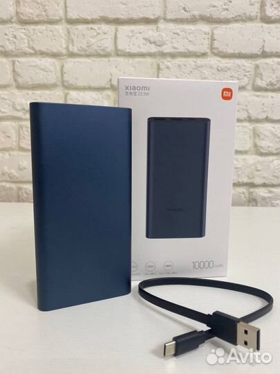 Xiaomi внешний аккумулятор 10000Mah оригинал