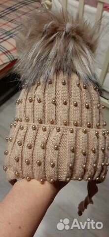 Шапка зимняя для девочки новая