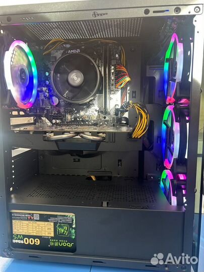 Комп для игр:Rx 580 8gb/Ryzen 3 1200/16gb ddr4