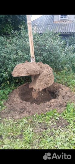 Бурение колодцев машиной