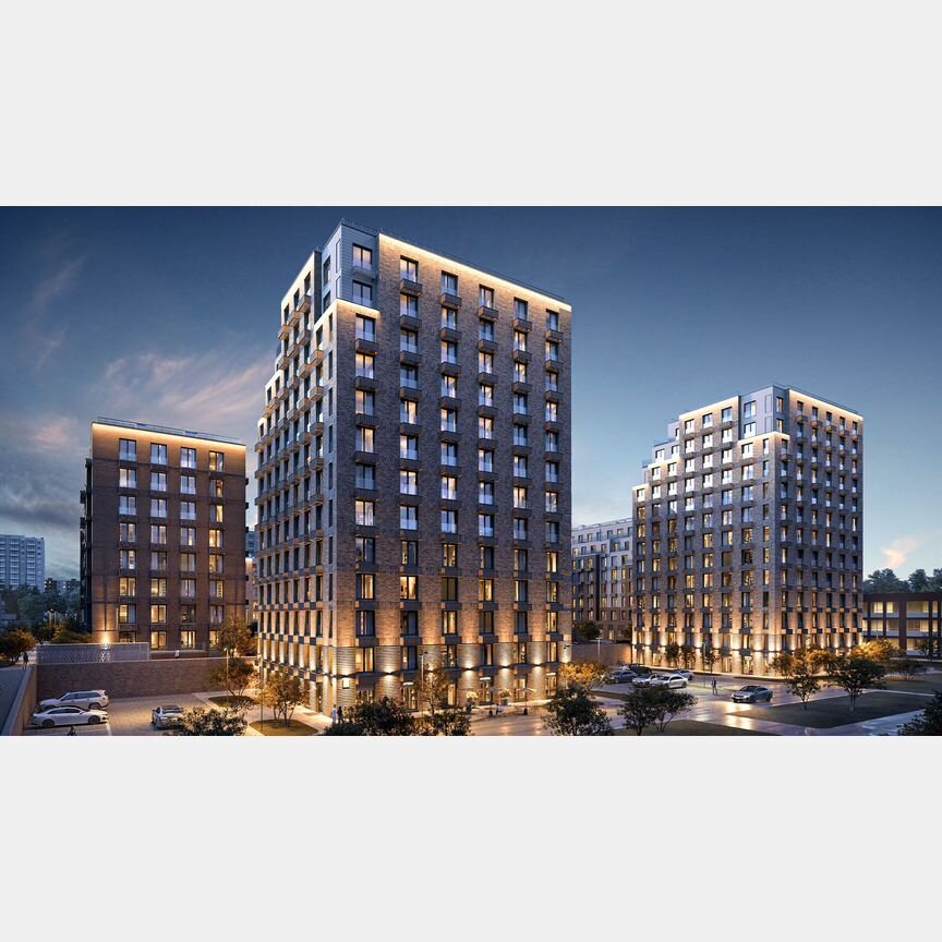 3-к. квартира, 76,2 м², 3/12 эт.