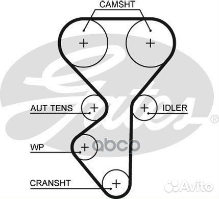 Комплект ремня грм + насос водяной KP15631XS1