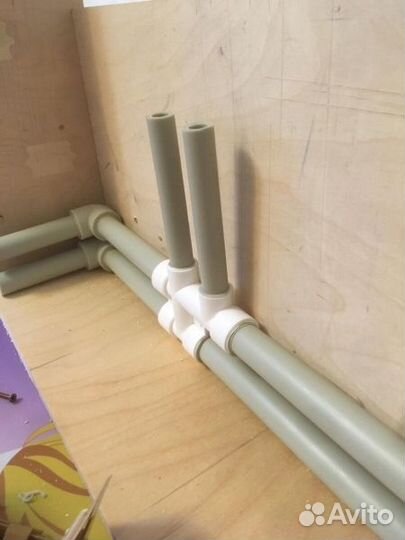 Сварка и спайка труб отопления и разводка ванной