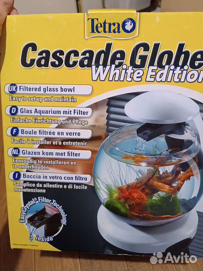 Аквариум круглый с подсветкой