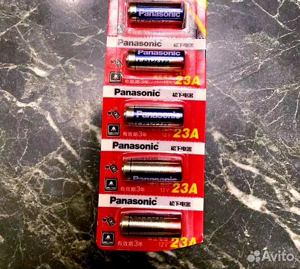 Щелочные батареи Panasonic 23A 12V