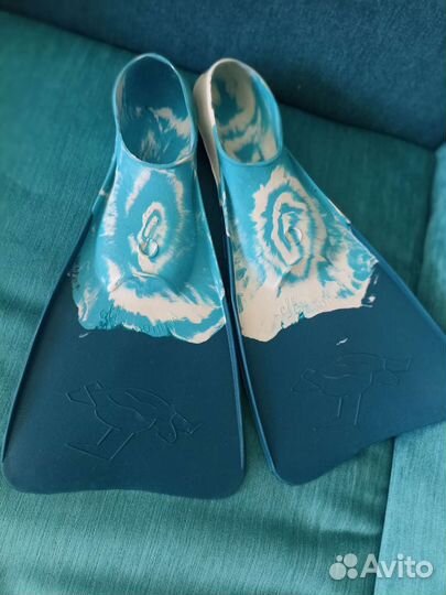 Резиновыйе ласты Золотая рыбка размер 205-215