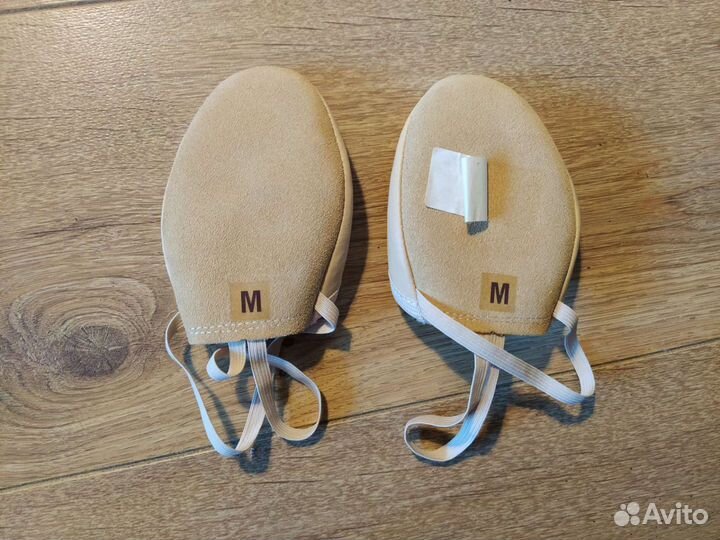 Полупальцы кожаные новые