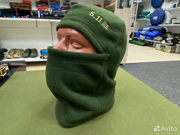 Балаклава утепленная олива