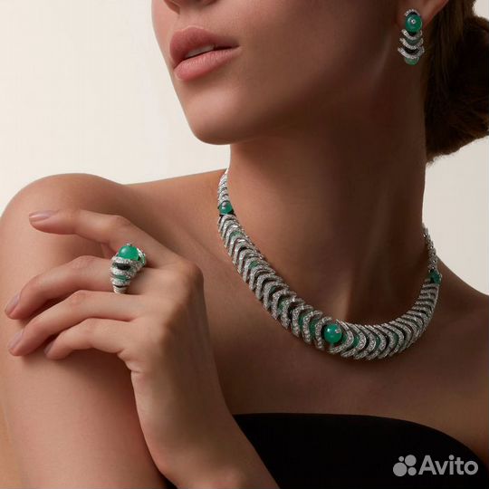 Юв. изделие Cartier Geometry & Contrast Earrings H8001154 + подарок 1 год гарантии