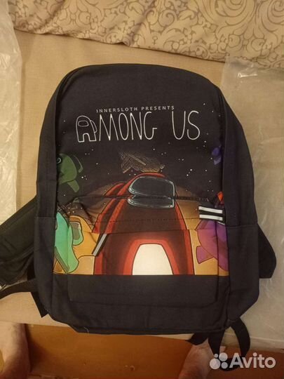 Рюкзак детский новый Among US