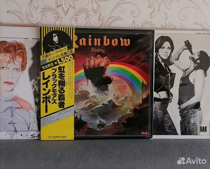 Lp Rainbow Rising 1976 Polydor Japan Mint
