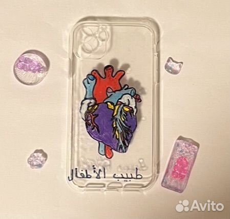 Чехол на телефон ручной работы