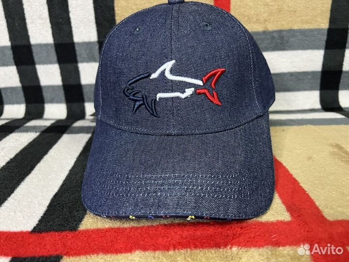 Бейсболка премиум летняя Paul & Shark джинс