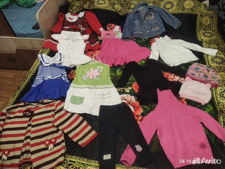 Вещи для девочек 3-4 года пакетом
