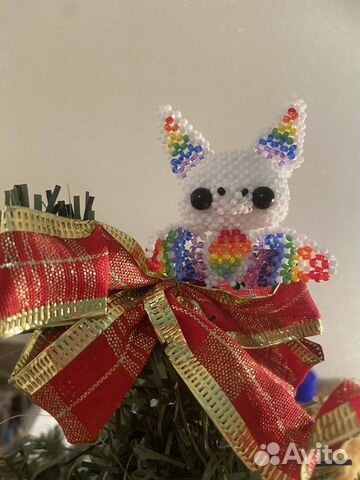 Фигурка из бисера амигуруми