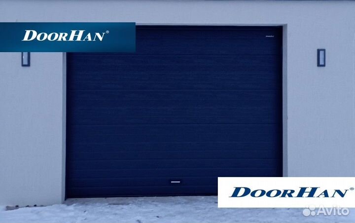 Автоматические гаражные секционные ворота