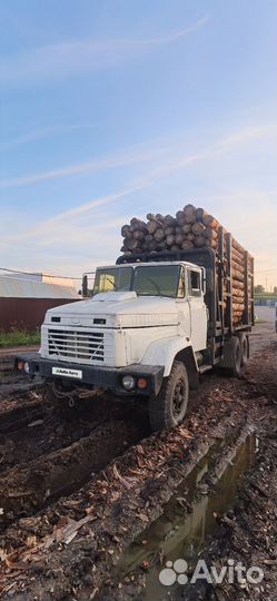 Лесовоз (сортиментовоз) КрАЗ 250, 1995