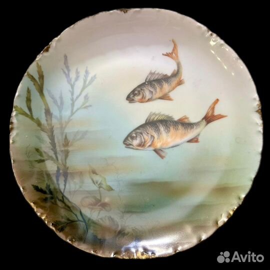 Набор антикварных тарелок Германия