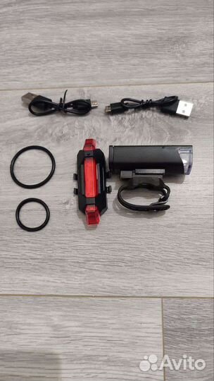 Велосипедная фара и габарит