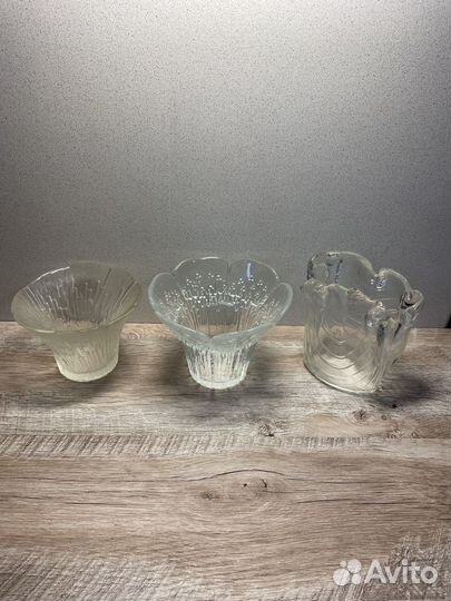 Ваза финское стекло