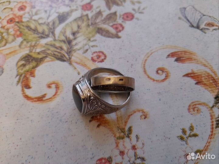 Печатка серебро 925