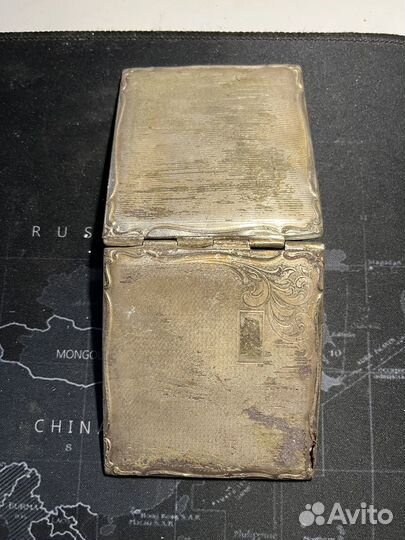 Старинный портсигар. Старая германия