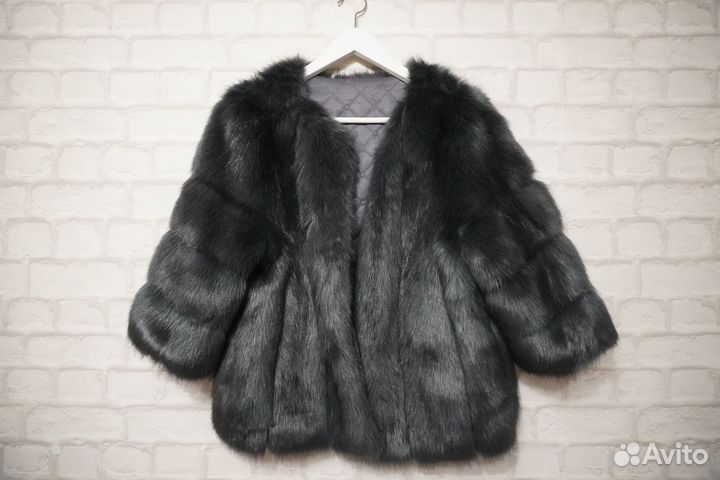 Полушубок из экомеха